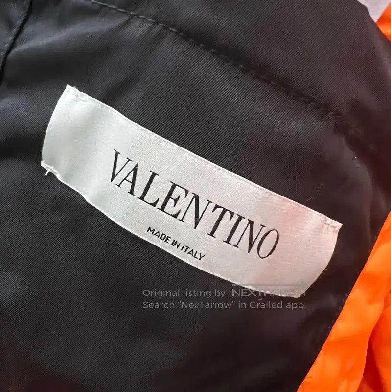 Valentino Valentino Men's Black Logo Short Jacket . Size US M / EU 48-50 / 2 - 3 Thumbnail