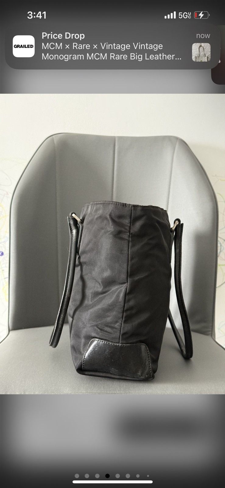 Prada Black Prada luggage bag Size ONE SIZE - 5 Thumbnail
