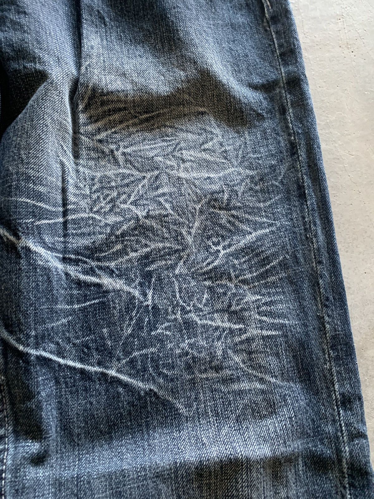 Japanese Brand FLARE SORRIDERE SICK WHISKERED WASHED JAPANESE GRUNGE Size US 33 - 11 Thumbnail