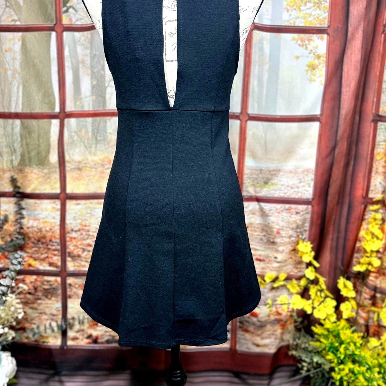 Free People Free People Elizabeth Criss Cross Mini Dress Black Size XS Size XS / US 0-2 / IT 36-38 - 15 Thumbnail