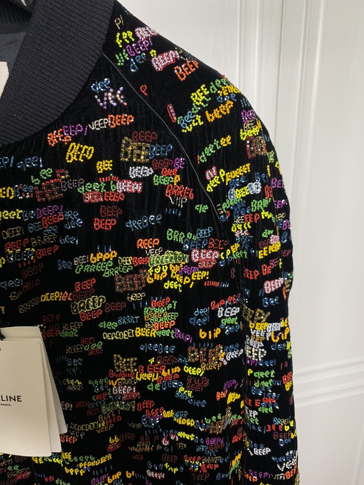 Celine Celine 2019SS Beep Embroidered teddy Size US M / EU 48-50 / 2 - 3 Thumbnail