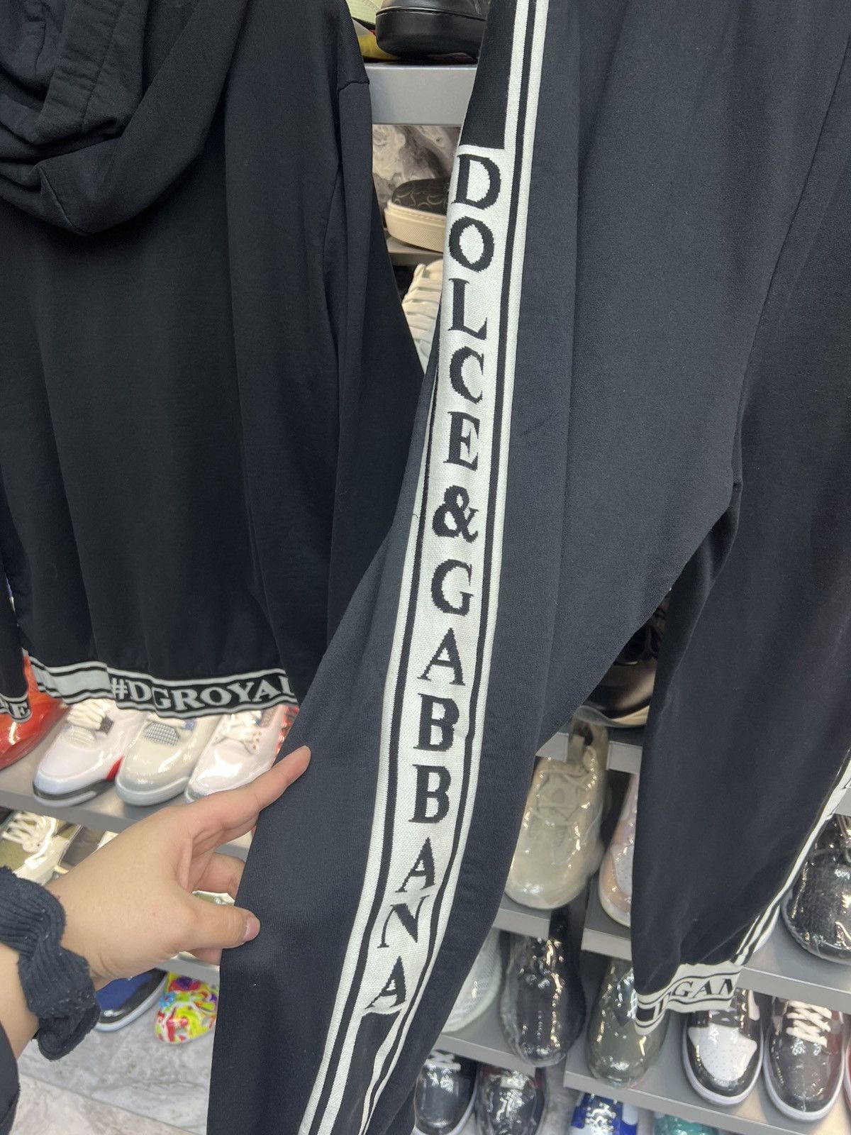 Dolce & Gabbana Dolce & Gabbana Sweatsuit Set Black Size US M / EU 48-50 / 2 - 17 Thumbnail