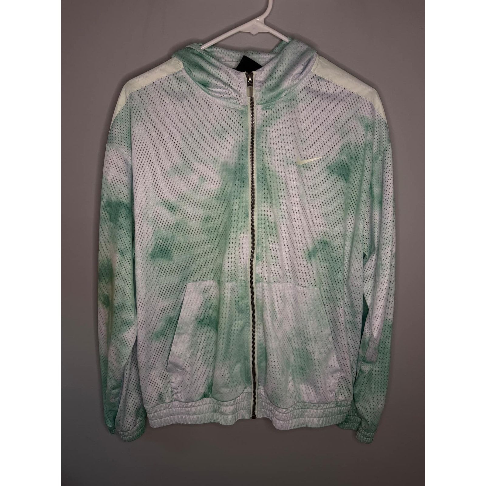 Nike Nike Icon Clash Full Zip Tie Dye Mesh Hoodie Jacket Medium Size M / US 6-8 / IT 42-44 - 3 Thumbnail