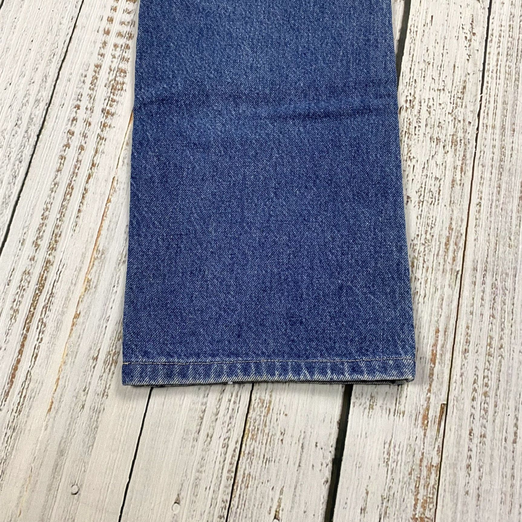 Levi's VINTAGE LEVI'S 517 SLIM BOOTCUT JEANS 1980s Men's Blue 36x28 Size US 36 / EU 52 - 5 Thumbnail