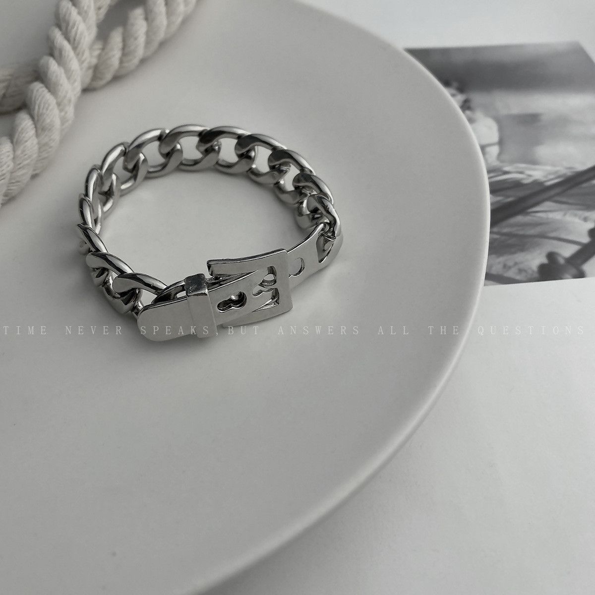 Jewelry Retro Bracelet Y2K Punk Chain Gotch Bracelets Chains Size ONE SIZE - 3 Thumbnail