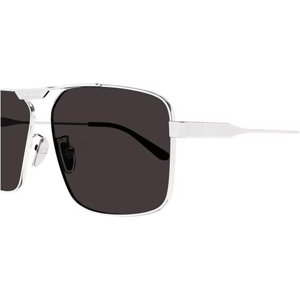 Balenciaga Rectangle Sunglasses Bb0418sk-002 Size ONE SIZE - 3 Thumbnail