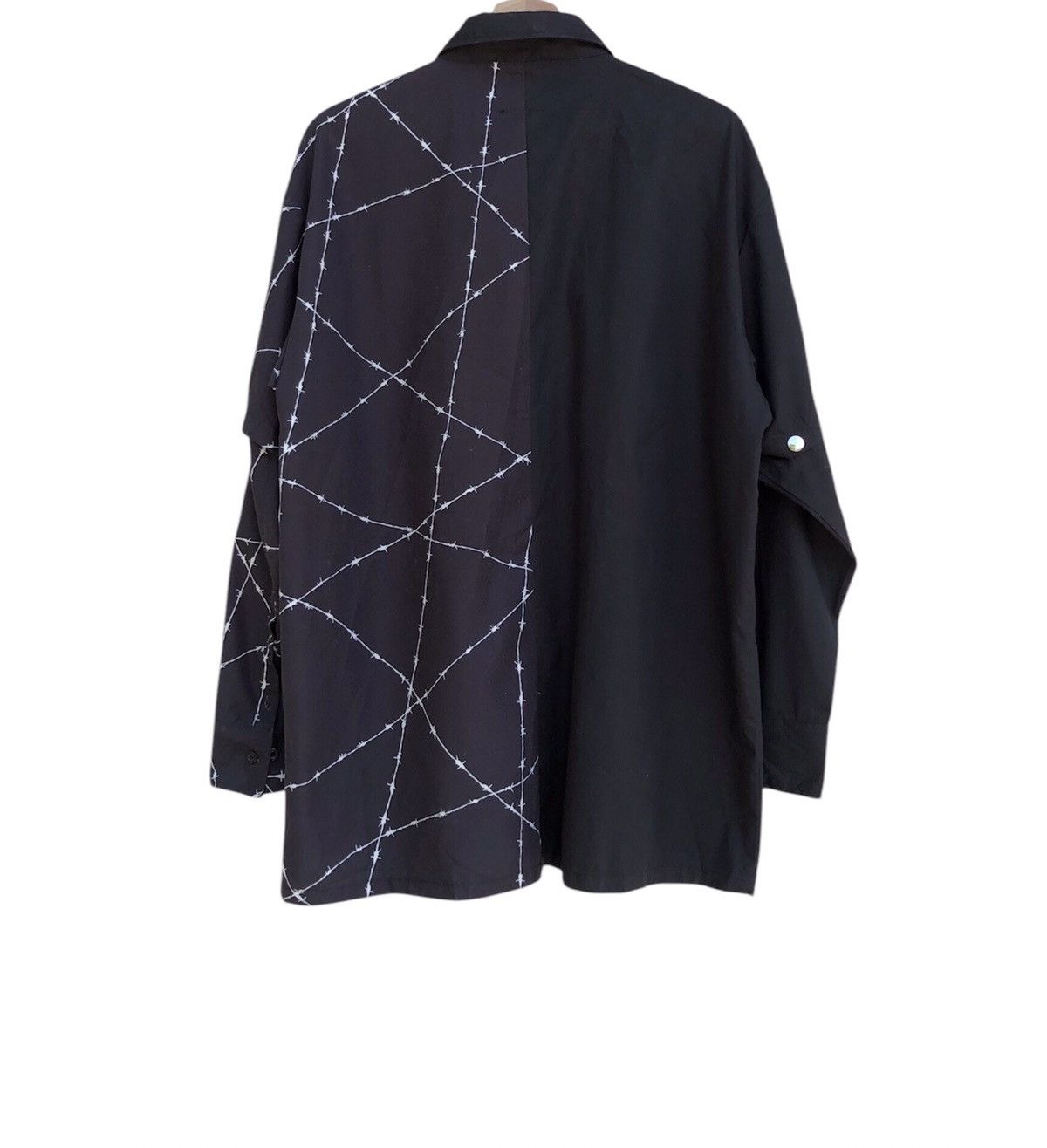 If Six Was Nine Japanese Brand Listen Flavor Wired Zipper Button Up Shirt Size US L / EU 52-54 / 3 - 3 Thumbnail