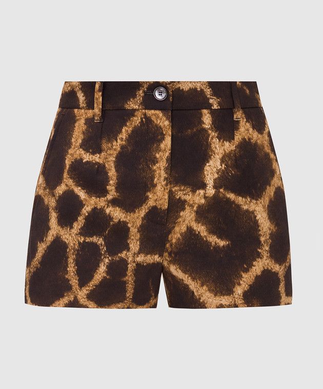 o1y0925 Short in Dark Brown/Beige