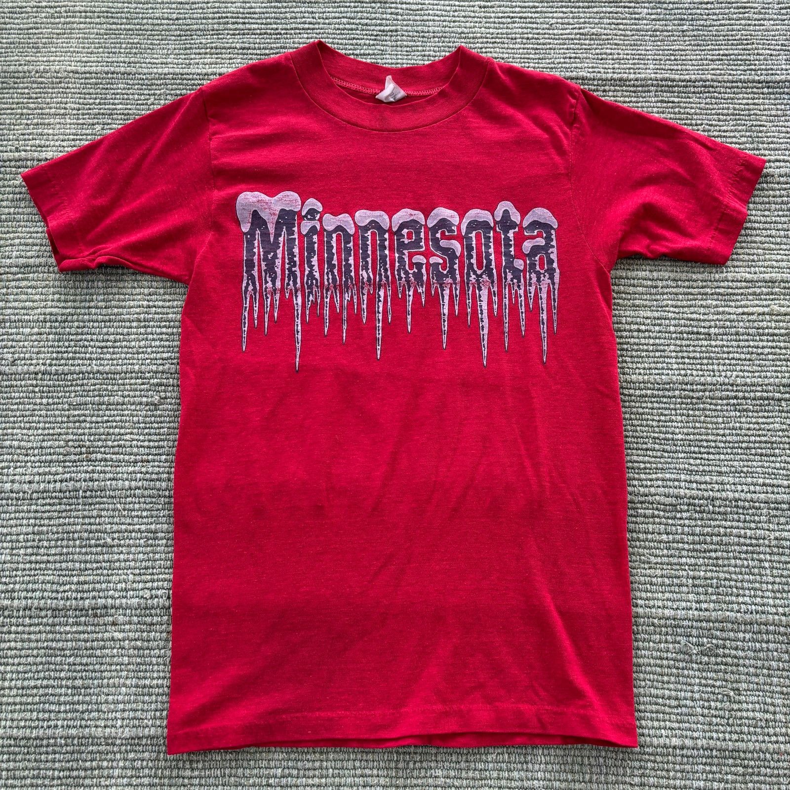 Vintage 1980s Single Stitched Minnesota Icicles Tee Shirt Sz S Size US S / EU 44-46 / 1 - 1 Thumbnail