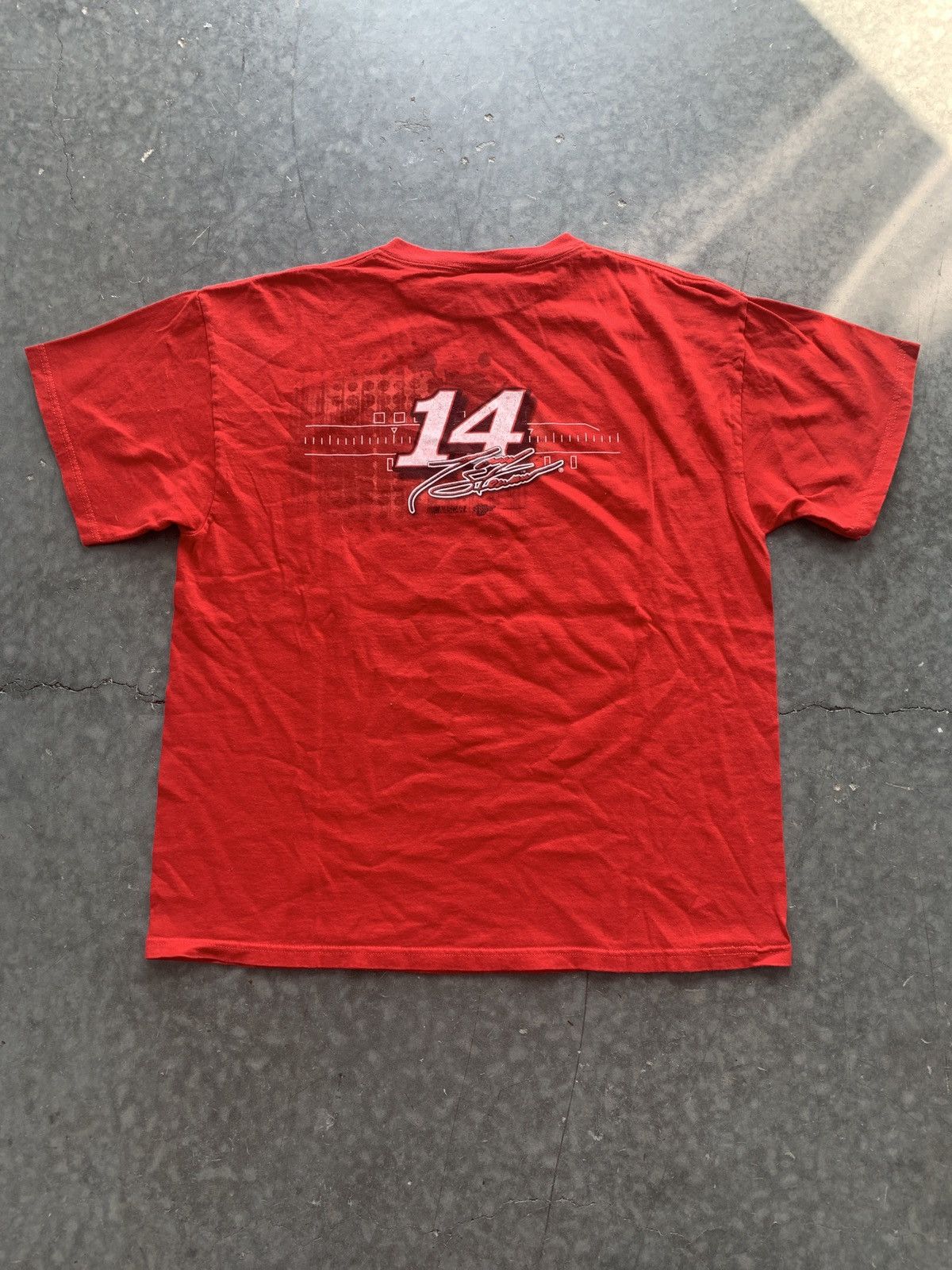 NASCAR × Vintage Vintage Y2K NASCAR Tony Stewart Graphic Tee Size US L / EU 52-54 / 3 - 5 Thumbnail