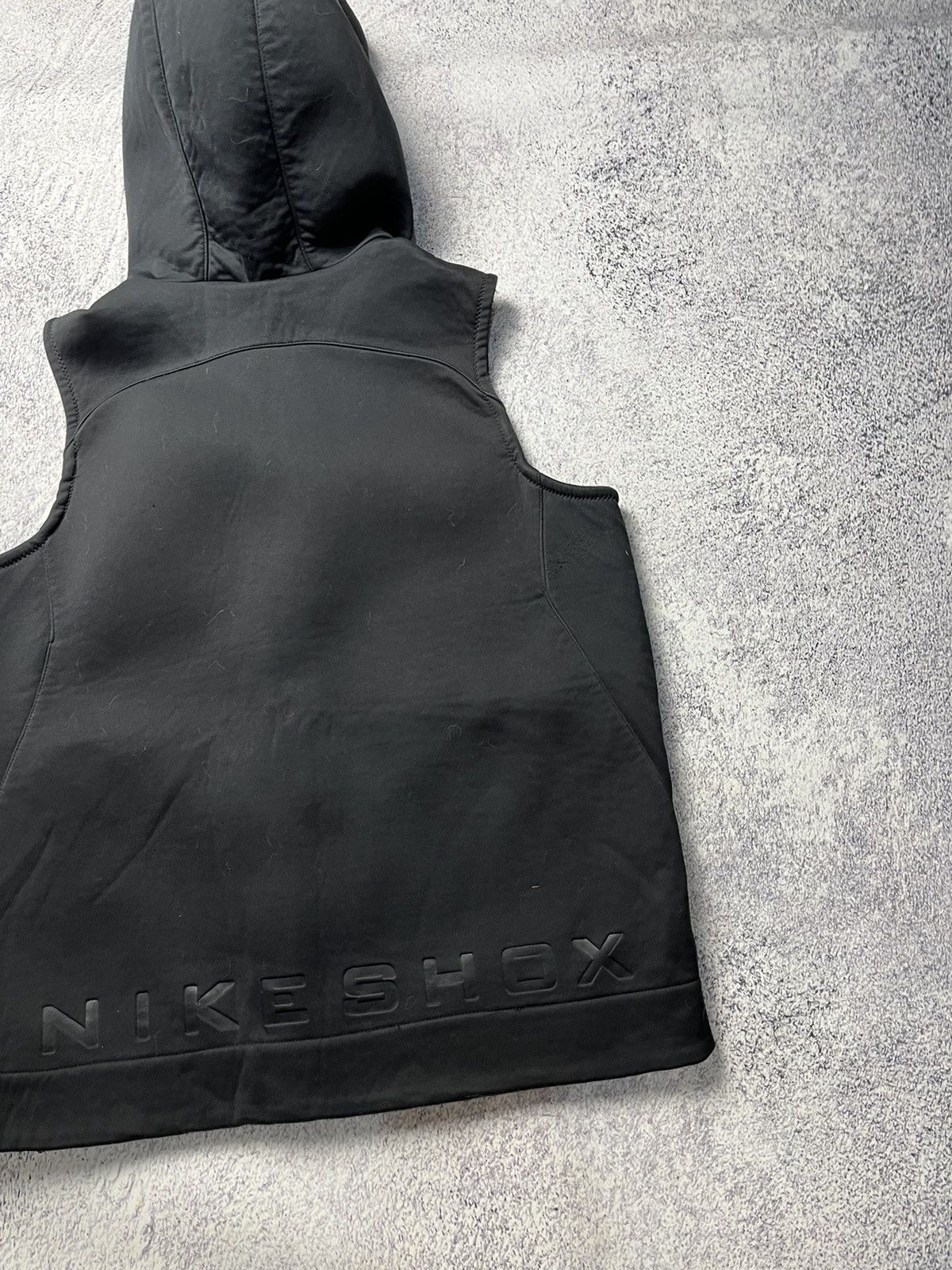 Nike Rare Vintage Nike Shox vest Drill size S hood logo Y2K Size US S / EU 44-46 / 1 - 14 Thumbnail