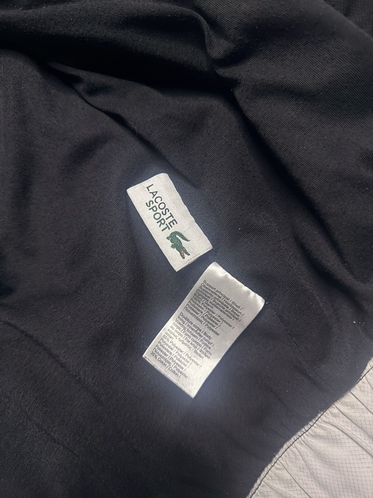 Lacoste Lacoste Trackjacket Schwarz/Weiß Vintage – Größe M Size US M / EU 48-50 / 2 - 5 Thumbnail