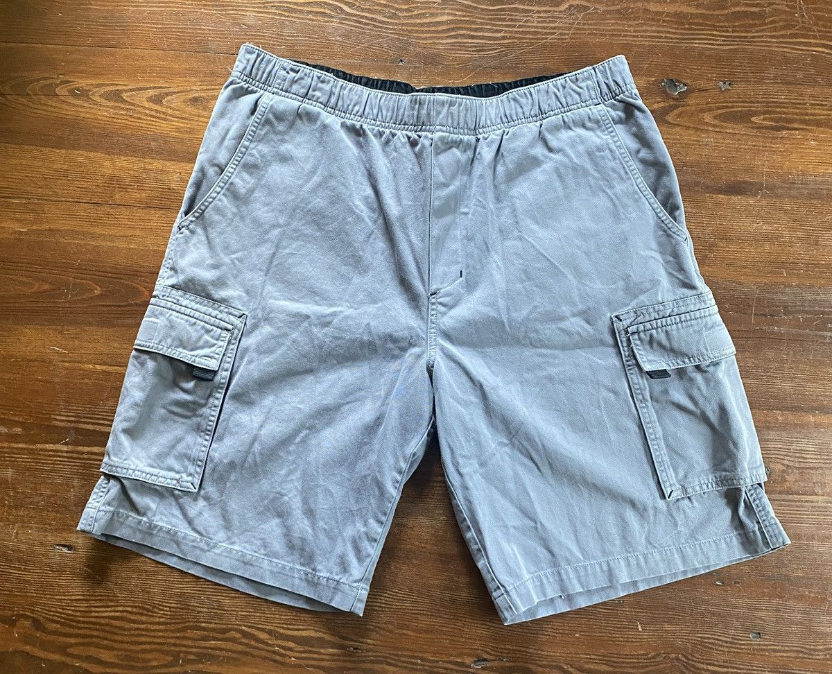Ocean Pacific × Vintage Vintage 90’s Ocean Pacific Grey Wide Leg Cargo Shorts Size US 38 / EU 54 - 10 Thumbnail