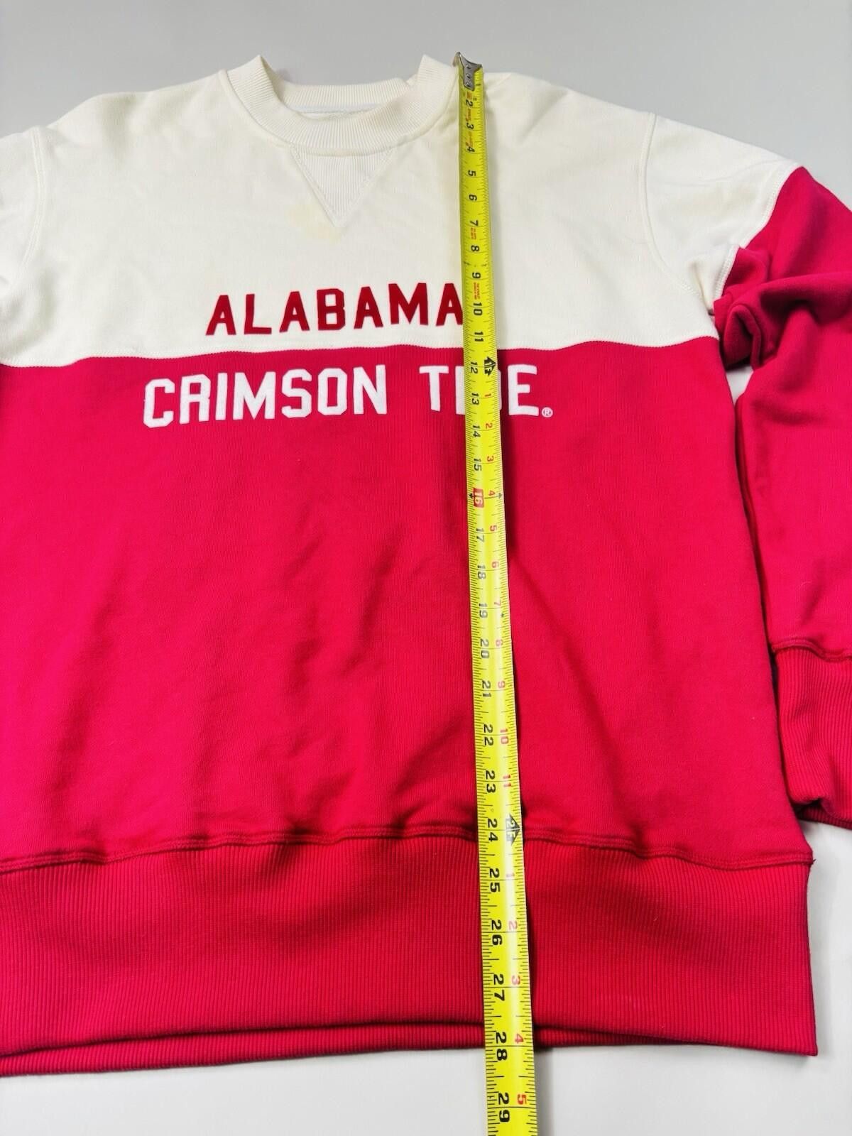 Other Alabama Crimson Tide Hillfint Crewneck Sweatshirt Medium Size ONE SIZE - 6 Thumbnail