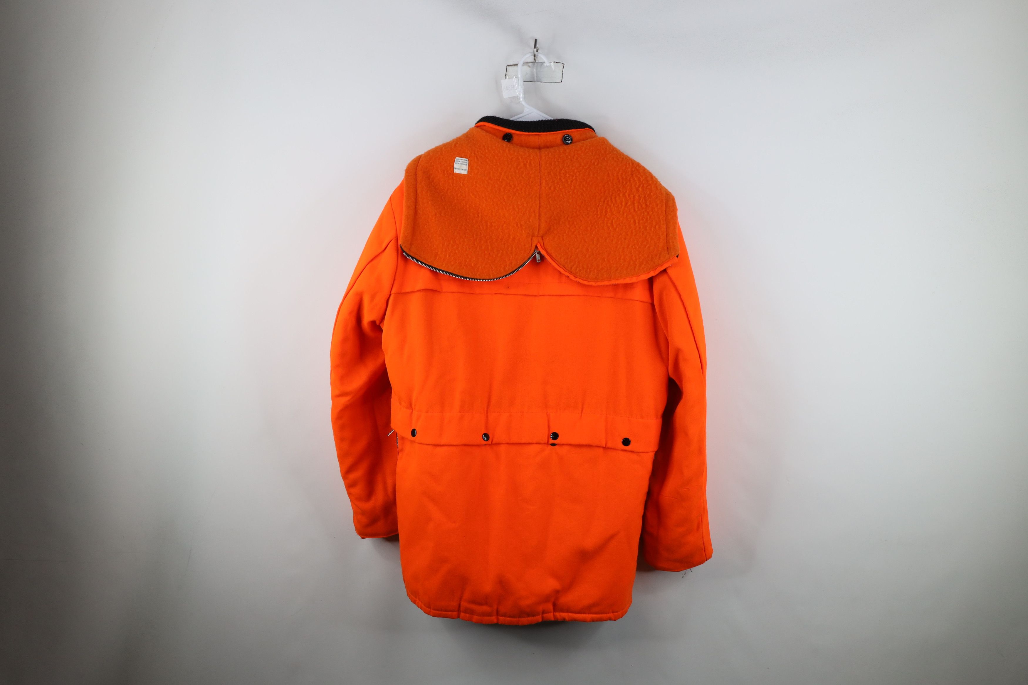Vintage Vintage 70s Streetwear Hunting Birding Jacket Orange USA Size US XXL / EU 58 / 5 - 14 Thumbnail