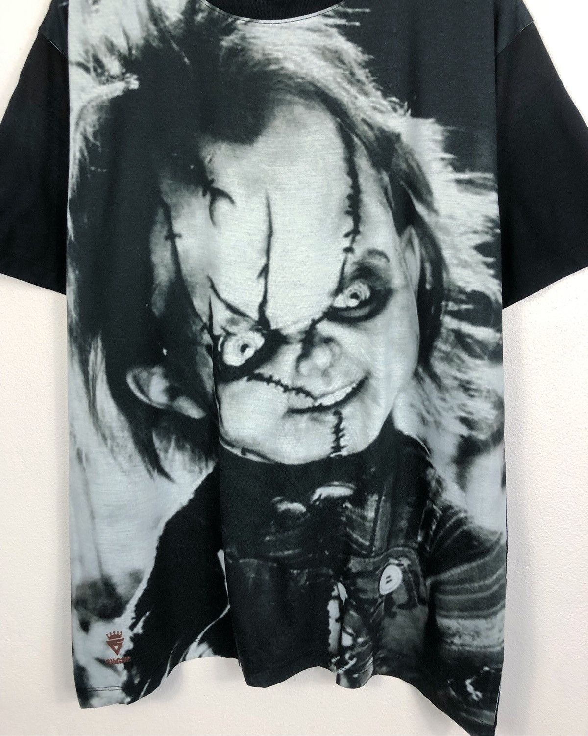 Japanese Brand Rare Gibgae Japan Child's Play Chucky Overprint Tee Size US XXL / EU 58 / 5 - 3 Thumbnail