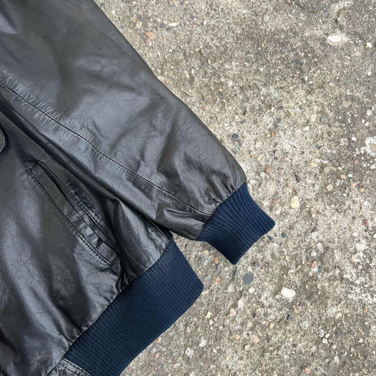 Leather × Vintage Vintage Genuine Real Leather Jacket High Quality Rock Punk Size US L / EU 52-54 / 3 - 5 Thumbnail