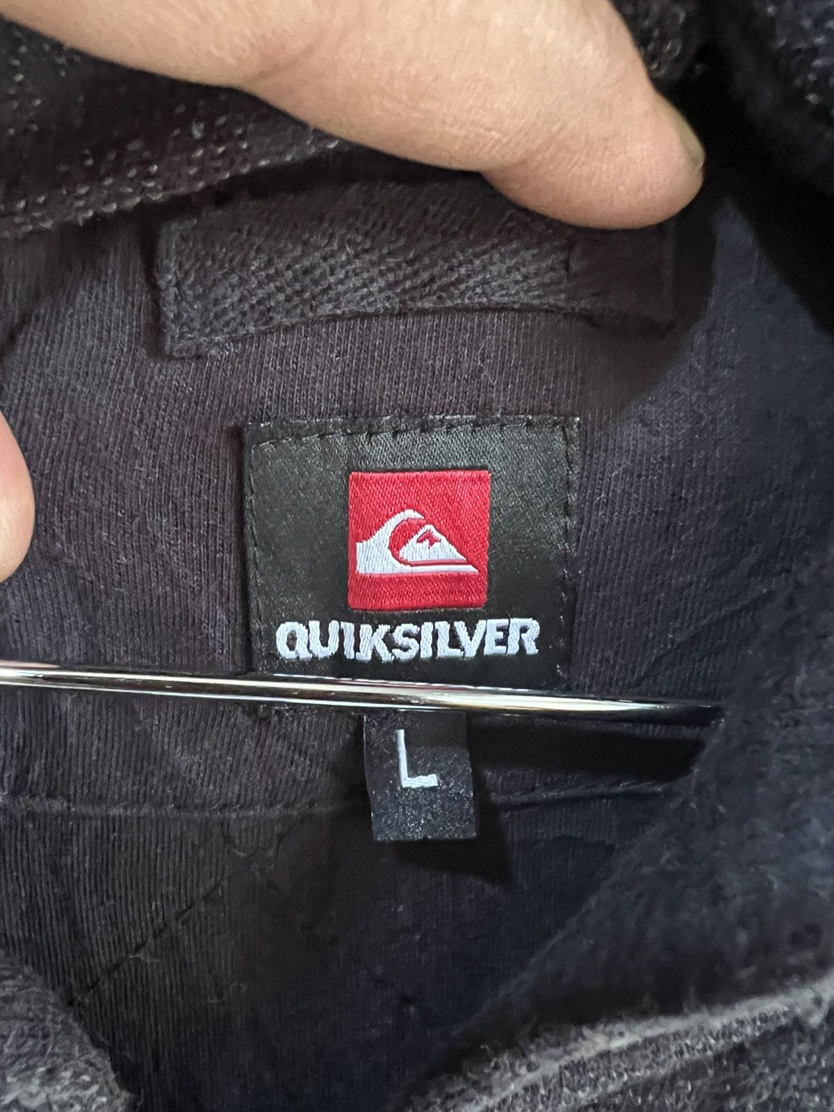 Quiksilver 🔥Quiksilver Small Logo Zipper Hoodie Size US M / EU 48-50 / 2 - 13 Thumbnail