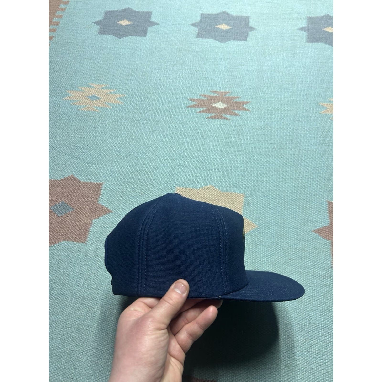 Vintage VINTAGE Auburn Snapback Hat Cap Michigan Farm Blue USA Adjustable Men Size ONE SIZE - 8 Thumbnail