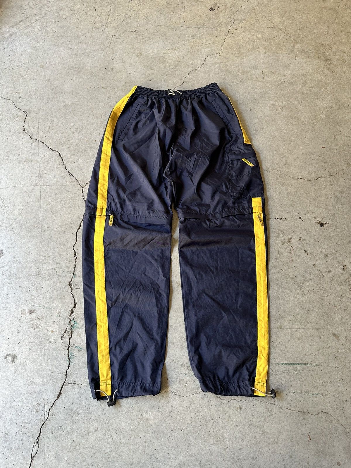 Nike Vintage Y2K Navy spalding trackpants Size US 26 / EU 42 - 1 Thumbnail