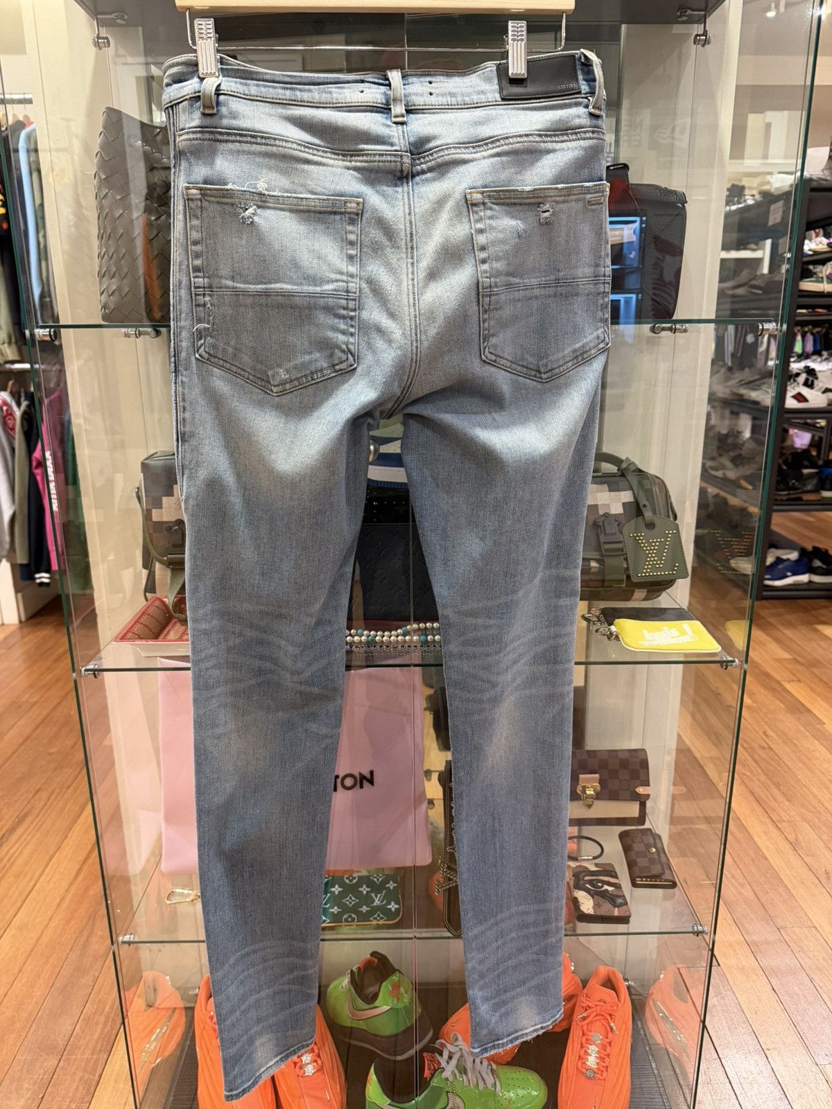 Amiri Amiri Half Track Zipper Denim Jeans Size US 34 / EU 50 - 2 Thumbnail