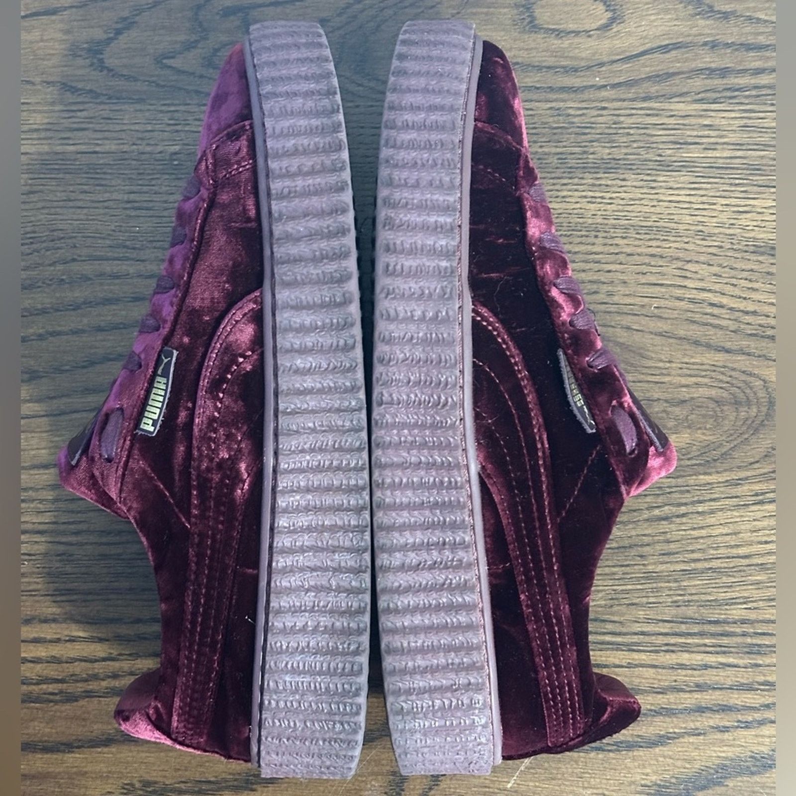 Puma Fenty Puma x Rihanna FW16 Velvet Creepers Royal Purple US 10 Size US 10 / IT 40 - 4 Thumbnail
