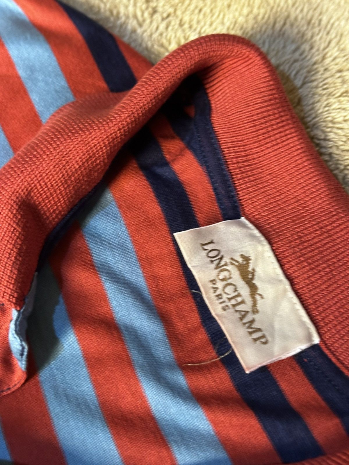 Longchamp Longchamp Paris striped polo Size US S / EU 44-46 / 1 - 2 Thumbnail
