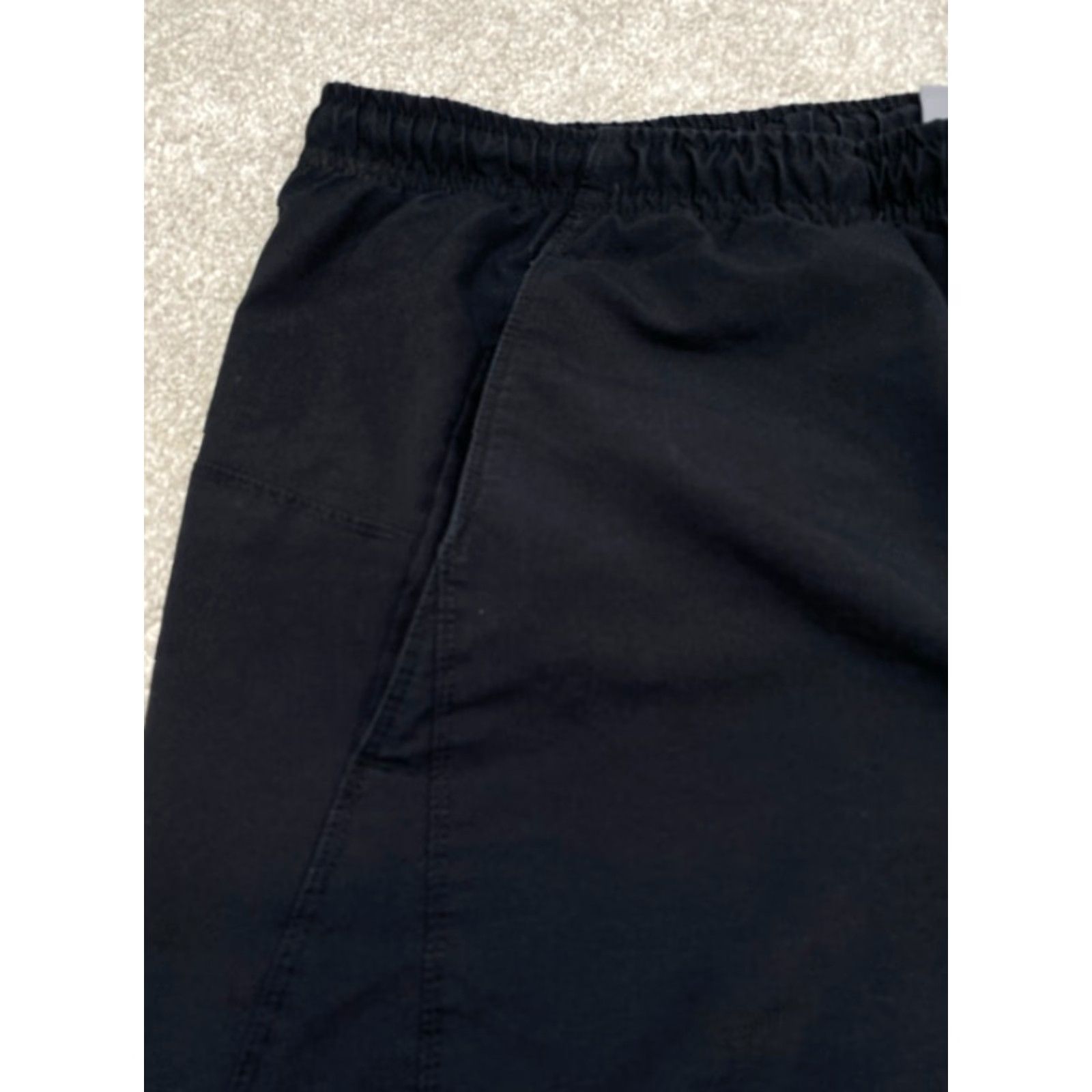 Nike Nike Shorts Men's L Black 36x11 Drawstring Elastic Waist Pockets 4699 Size US 36 / EU 52 - 3 Thumbnail