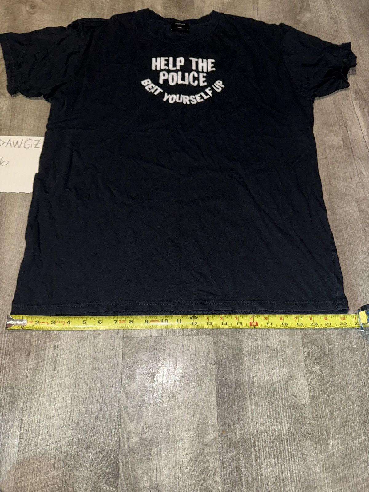 Babylon "Help The Police, Beat Yourself Up" T Size US XL / EU 56 / 4 - 4 Thumbnail