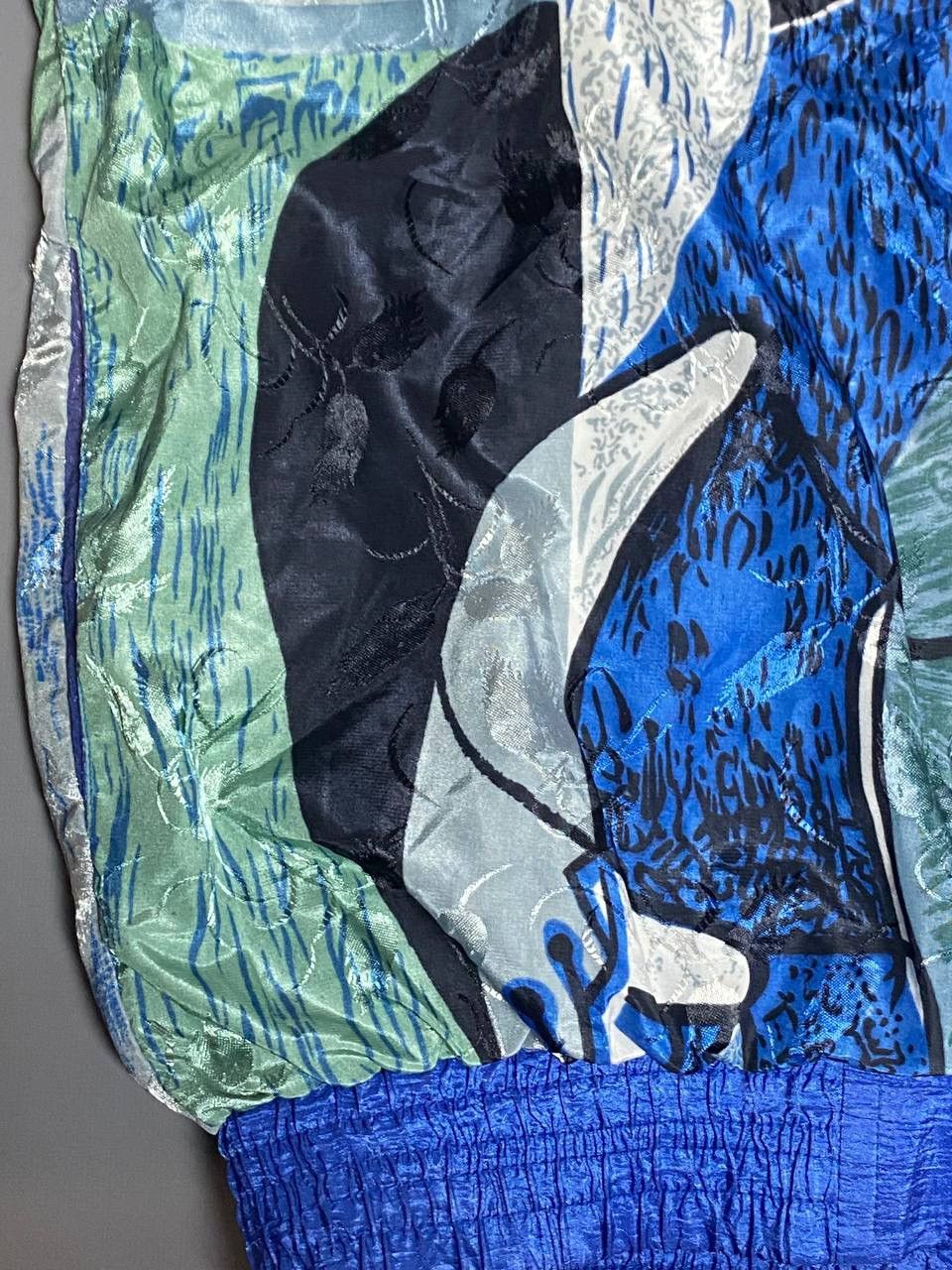 Vintage Vintage 90s Resort Bay Abstract Picasso Windbreaker Jacket S Size US S / EU 44-46 / 1 - 6 Thumbnail