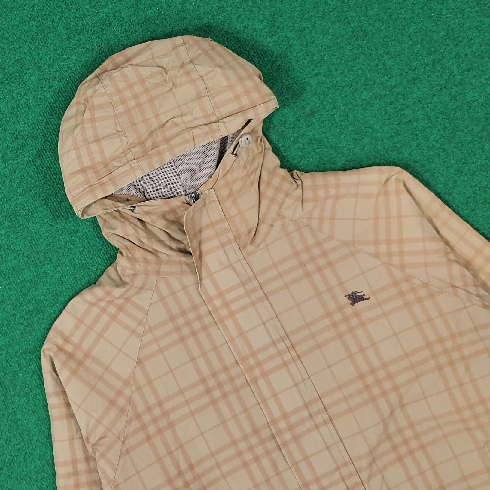 Burberry × Vintage Vintage Burberry London Blue Label Hoodie Jacket Size US M / EU 48-50 / 2 - 2 Thumbnail