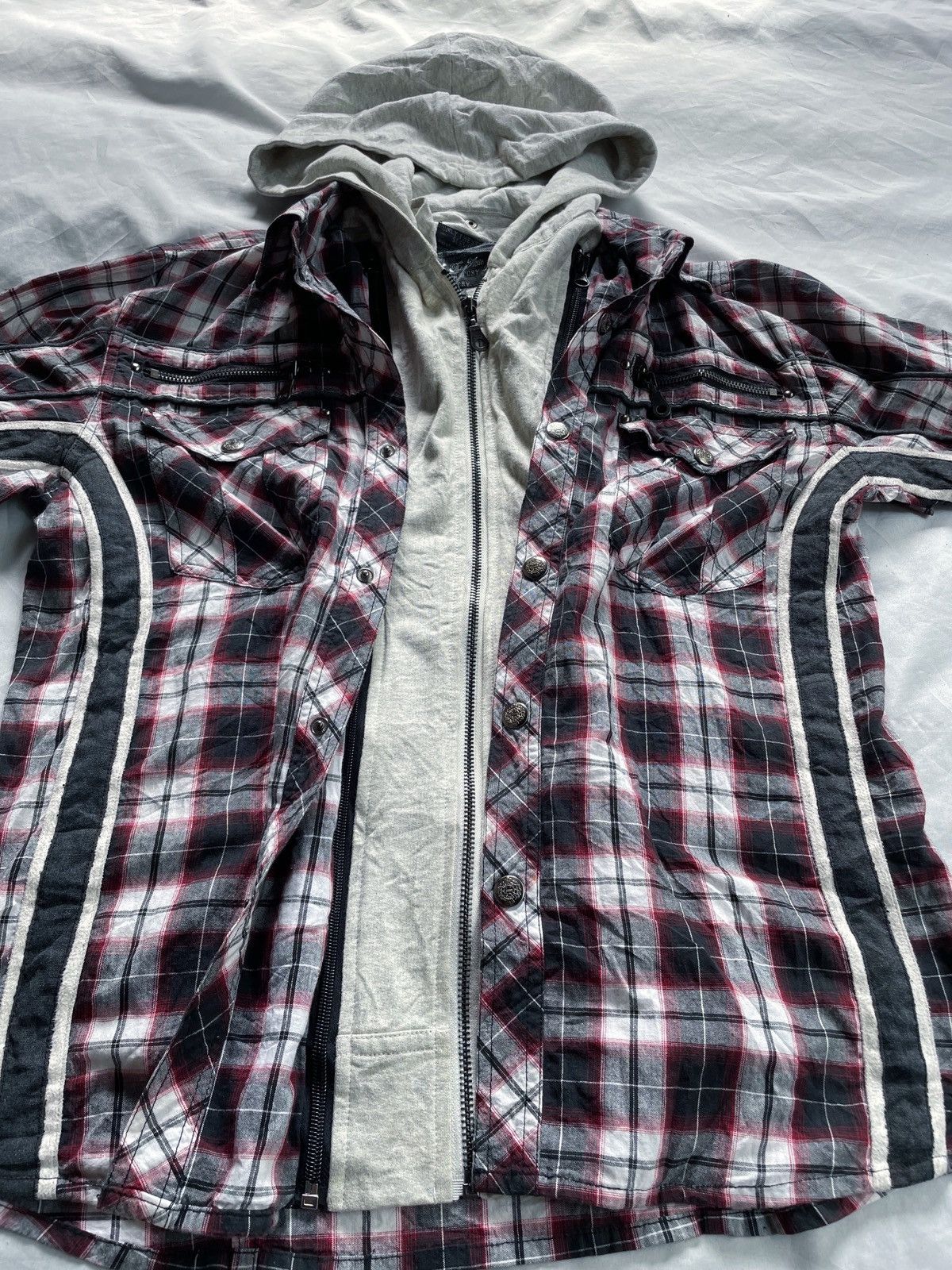 In The Attic IN THE ATTIC DOUBLE LAYER SEDITIONARIES BUTTON UP SHIRT Size US M / EU 48-50 / 2 - 3 Thumbnail