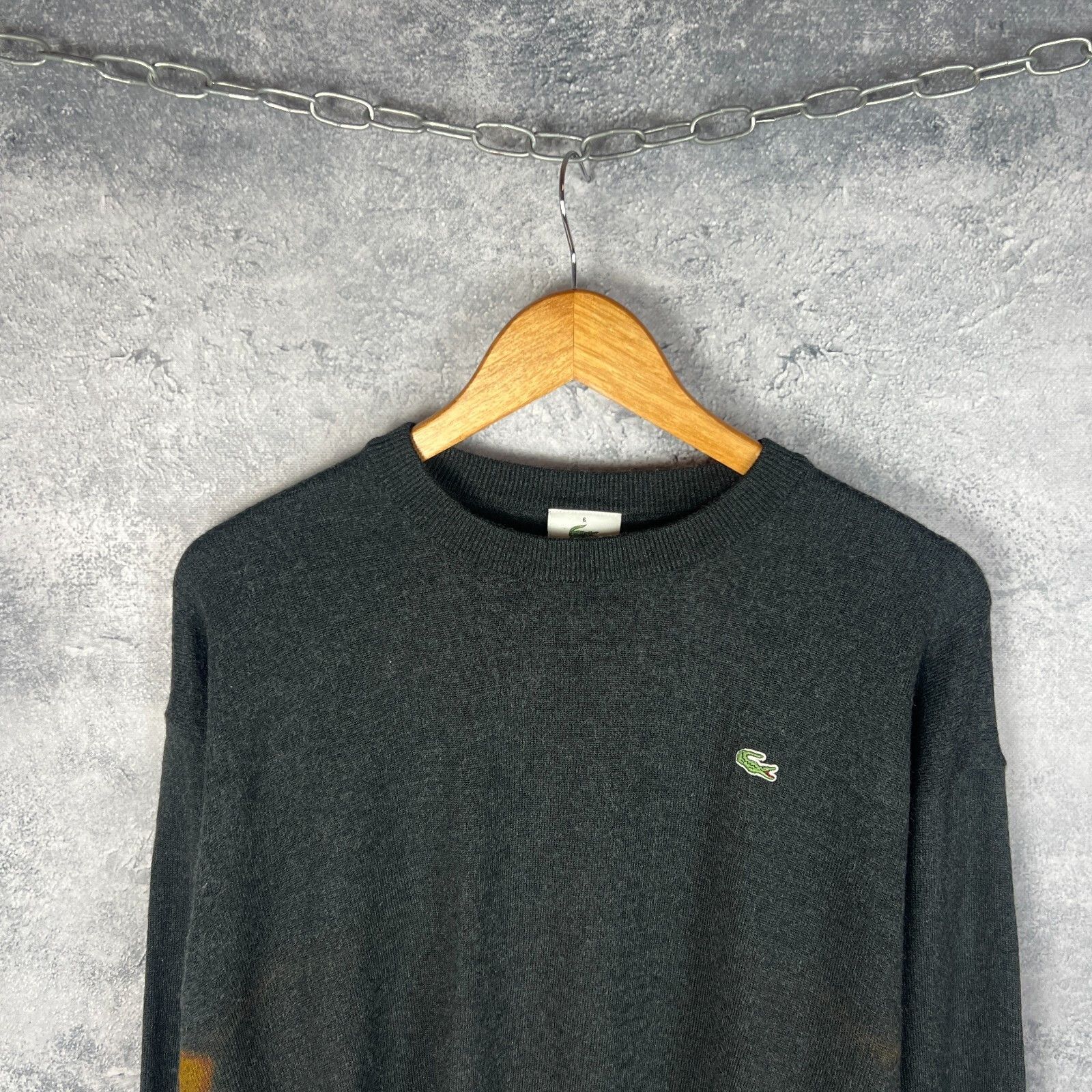 Lacoste Lacoste Sweater Men's Size 6 Gray Long Sleeve ` Size US L / EU 52-54 / 3 - 2 Thumbnail