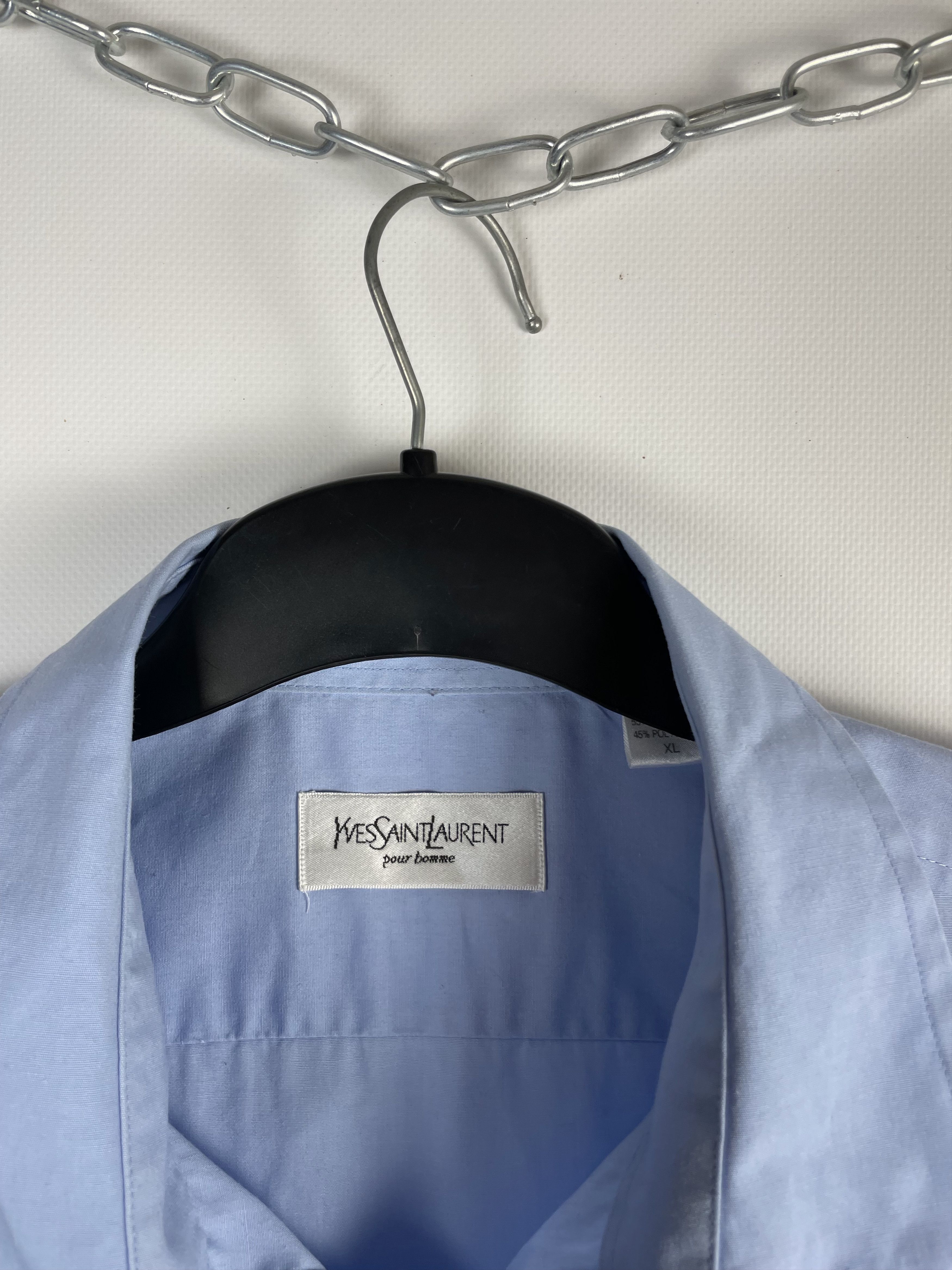 Vintage × Yves Saint Laurent Vintage Yves Saint Laurent Ysl Pour Homme Shirt Size US XL / EU 56 / 4 - 6 Thumbnail