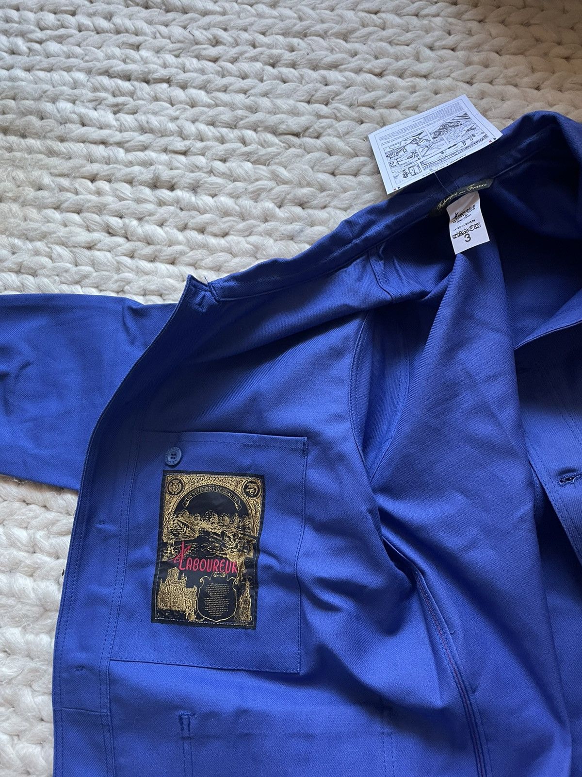 Le Laboureur Le Laboureaur Cotton Drill Chore Coat Size US L / EU 52-54 / 3 - 3 Thumbnail