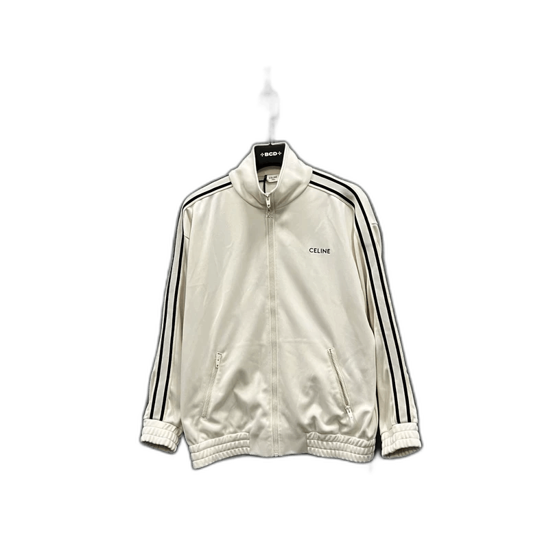 Celine Celine Side Stripe Logo Zip Jacket Size US XS / EU 42 / 0 - 1 Thumbnail