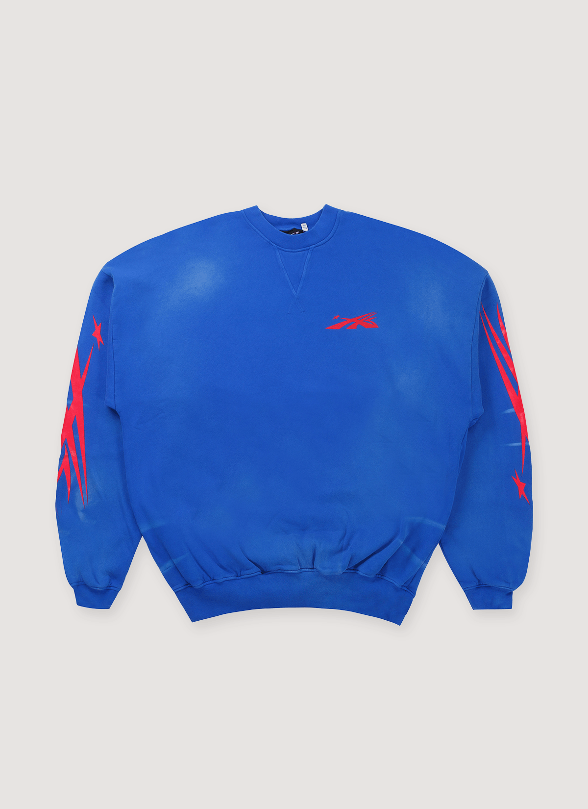 HELLSTAR Sports Crewneck Blue Red Size US M / EU 48-50 / 2 - 1 Thumbnail