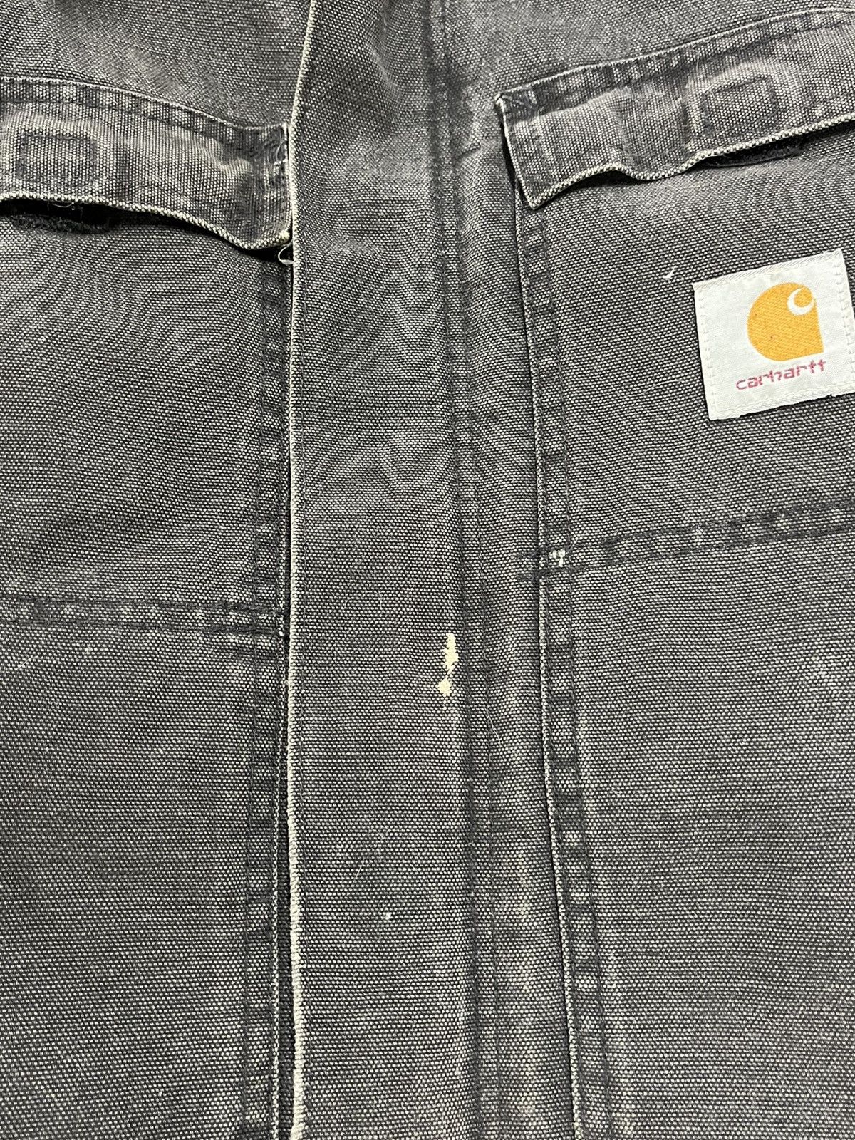 Carhartt × Vintage Carhartt Detroit style jacket faded black vintage streetwear Size US XL / EU 56 / 4 - 6 Thumbnail