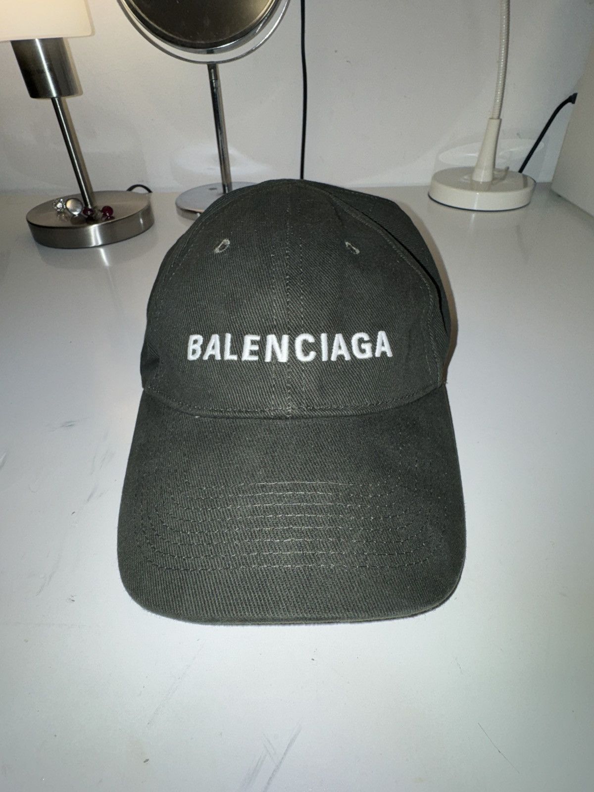 Balenciaga Balenciaga dark green hat Size ONE SIZE - 1 Thumbnail