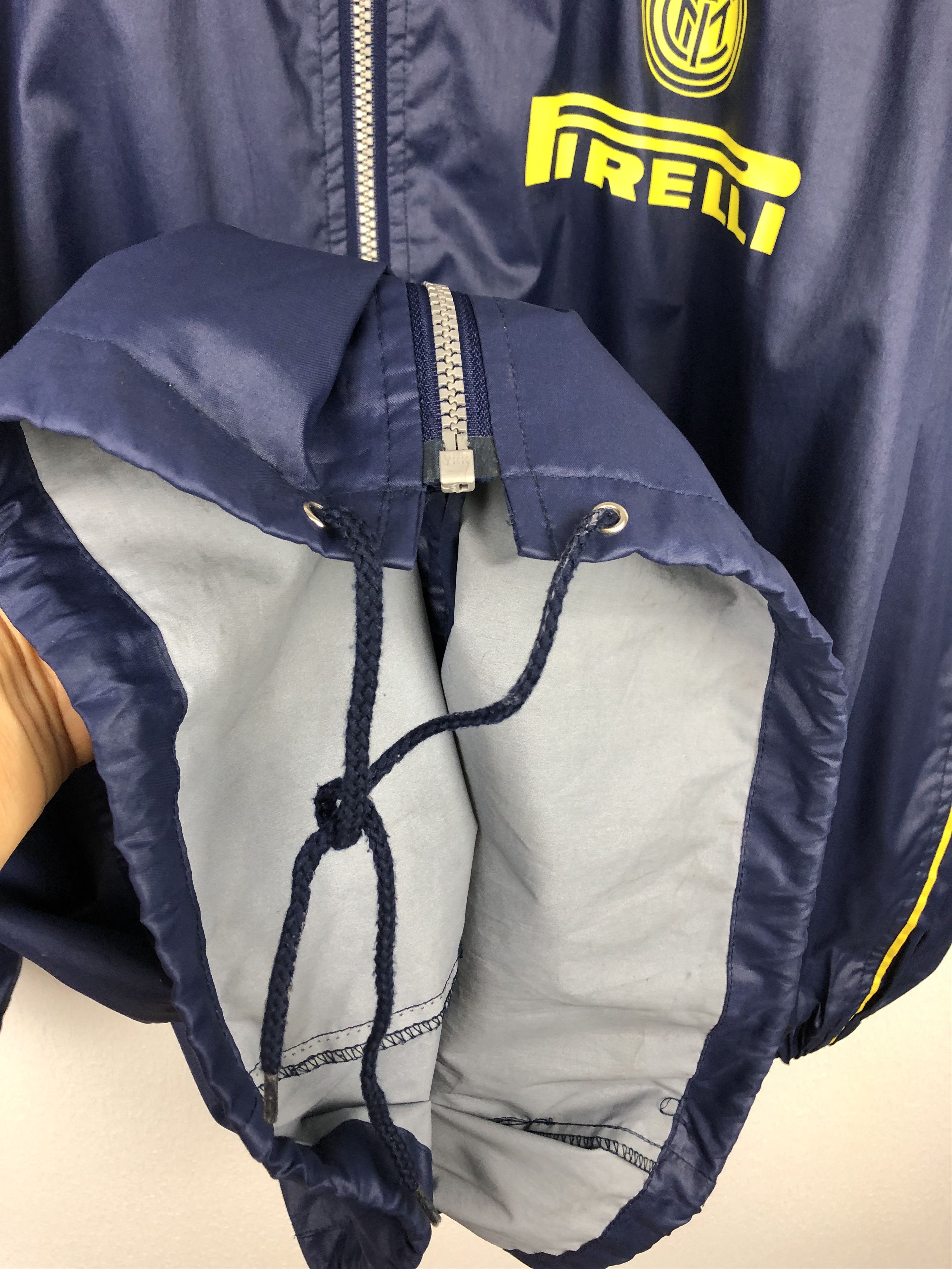 Umbro Vintage 90's Inter Milan Football Jacket Soccer Windbreaker Size US L / EU 52-54 / 3 - 5 Thumbnail