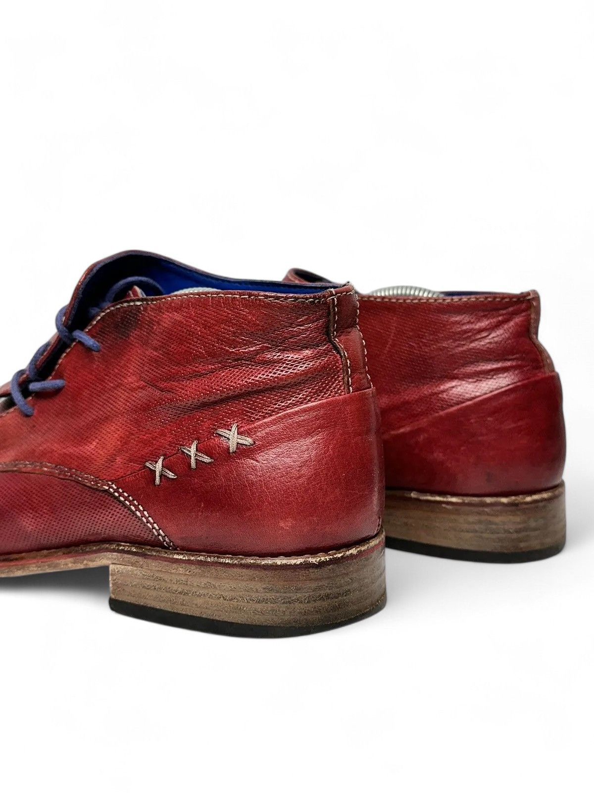 Leather Vintage Leather Ankle Boots As 98 GOA Avantgarde Rare Size US 9 / EU 42 - 8 Thumbnail