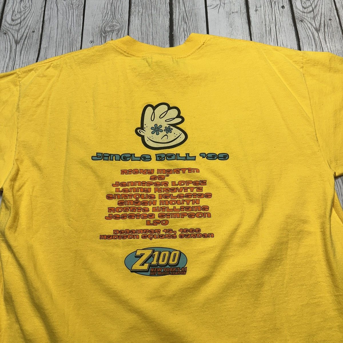 Band Tees Vintage Z100 Jingle Ball 1999 tee Size US XL / EU 56 / 4 - 4 Thumbnail