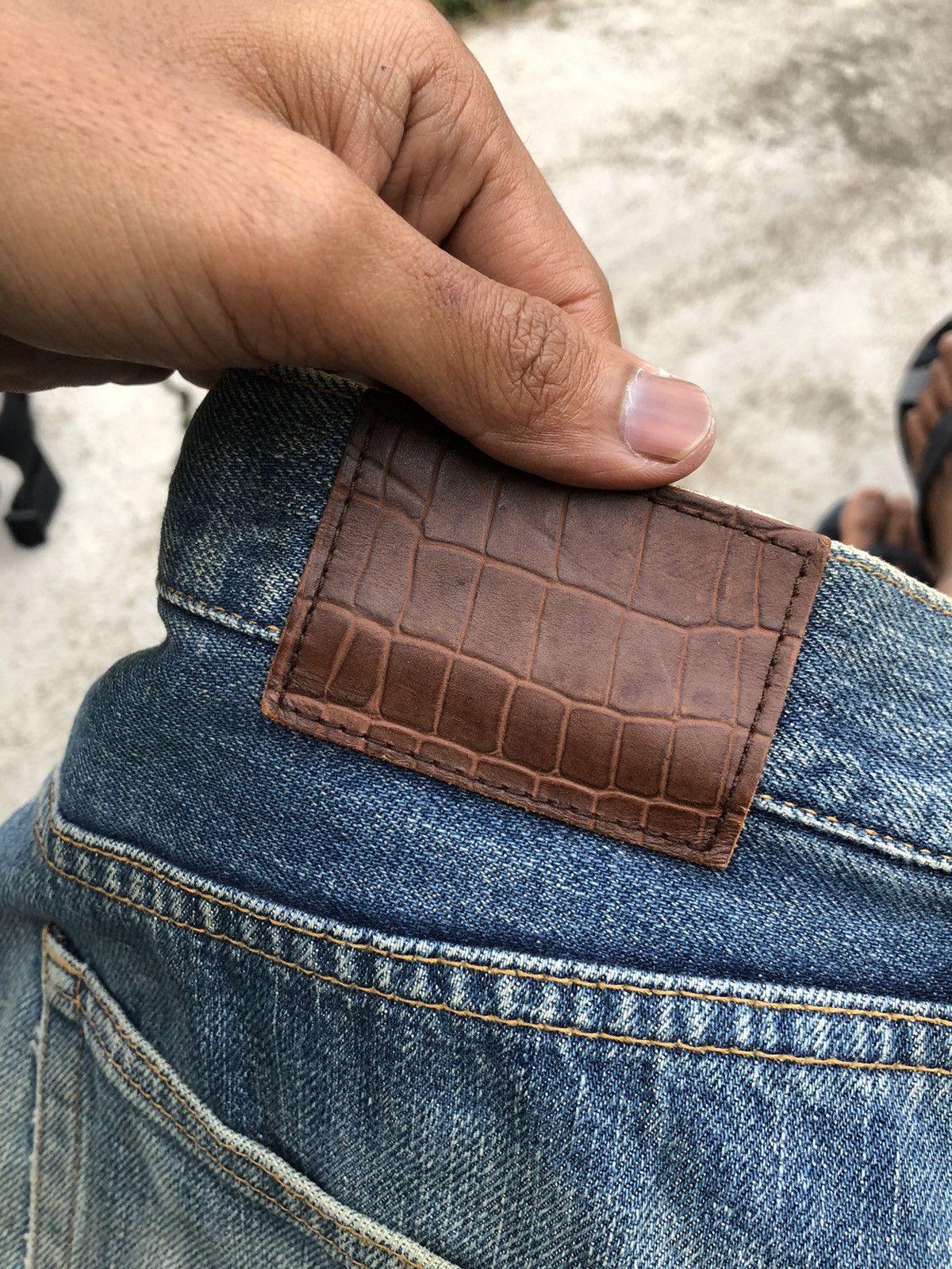 Sophnet. SOPHNET Distressed Denim Size US 33 - 7 Thumbnail