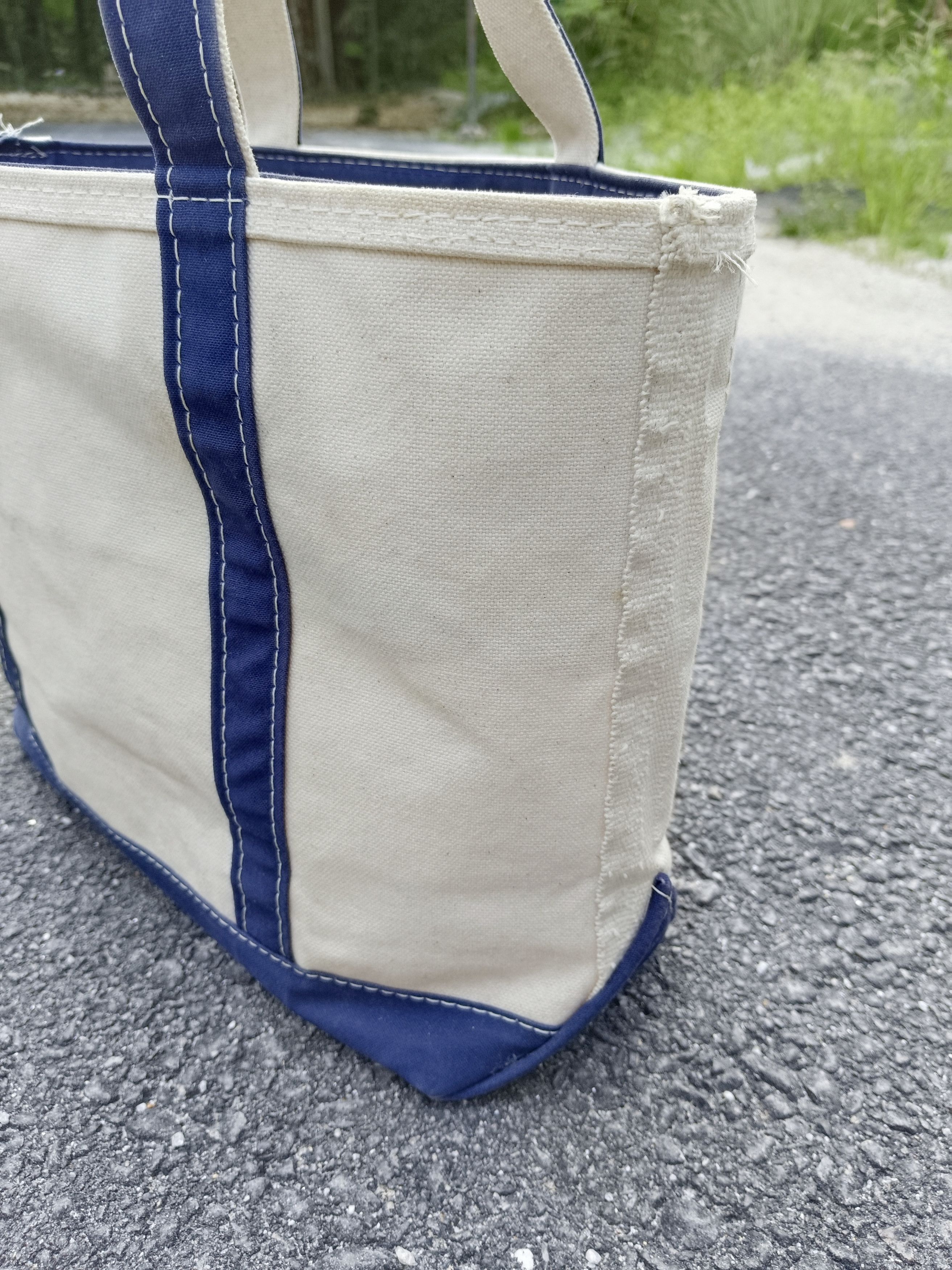 L.L. Bean VINTAGE 70s L.L BEAN TWO TONE HUGE TOTE BAG Size ONE SIZE - 6 Thumbnail