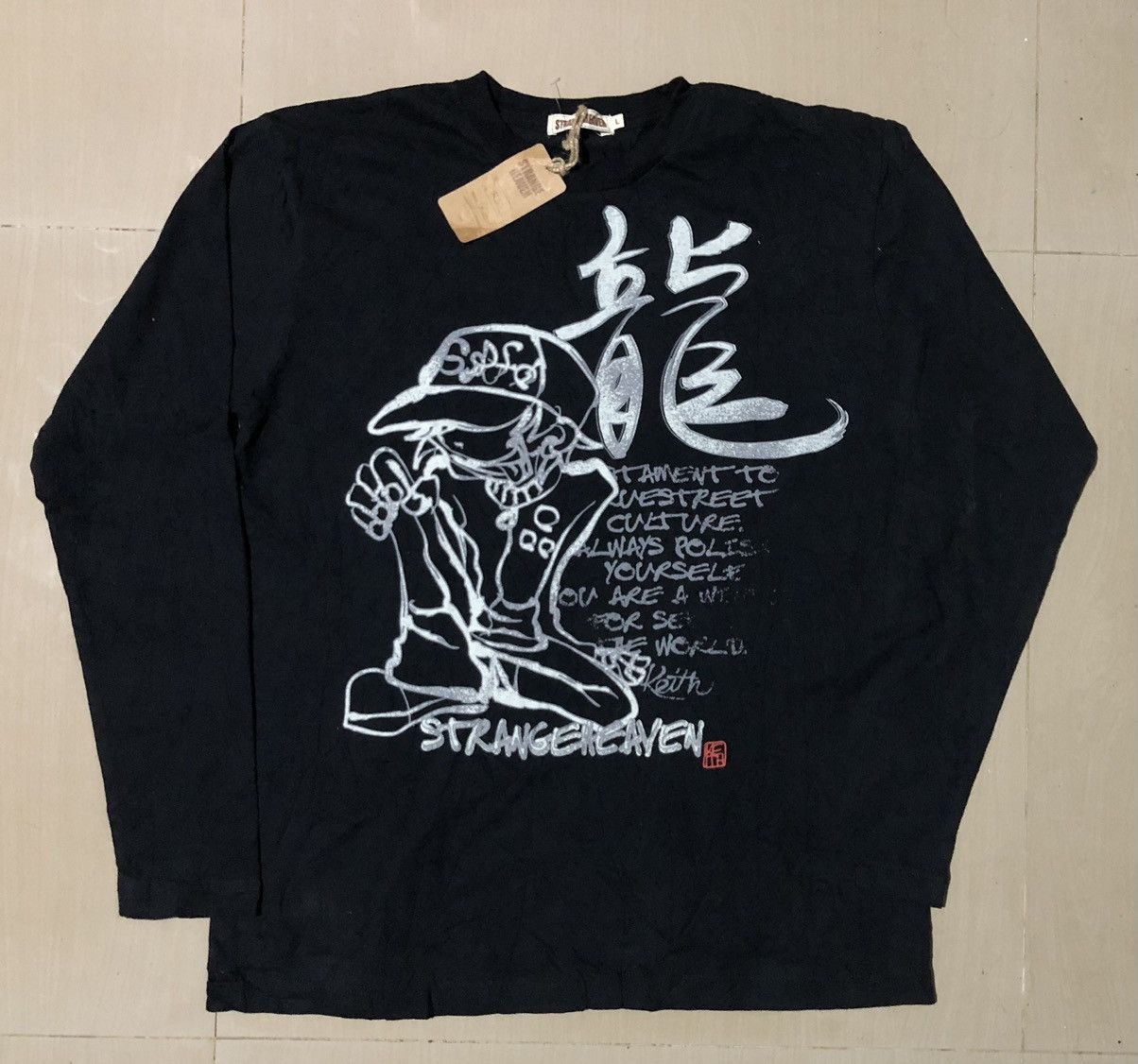 Japanese Brand Vintage Hip Hop Strange Heaven Size US L / EU 52-54 / 3 - 1 Thumbnail