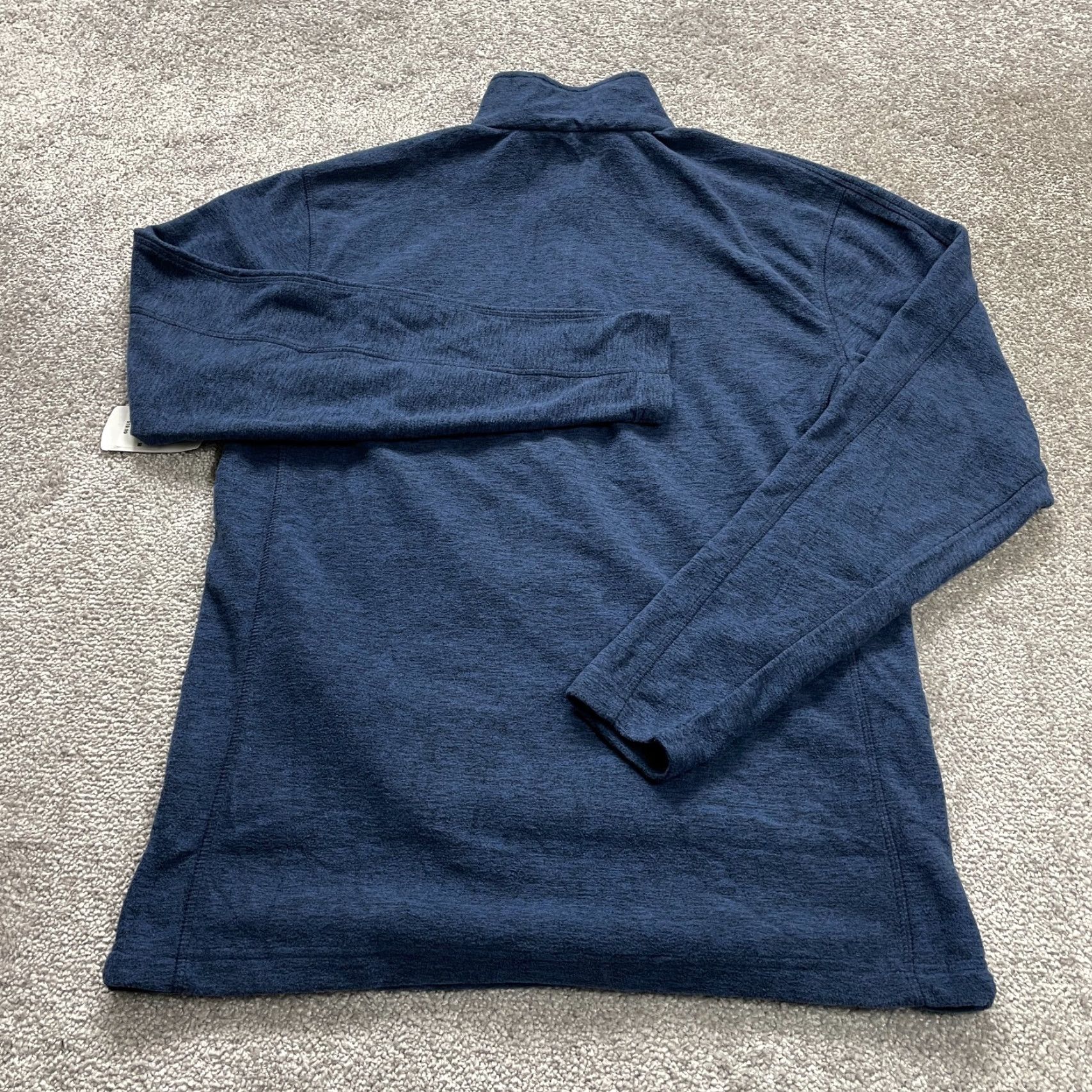 Vintage BCG Sweatshirt Mens Medium Solid Blue Long Sleeve 1/4 Zip Microfleece NWT New Size US M / EU 48-50 / 2 - 2 Thumbnail