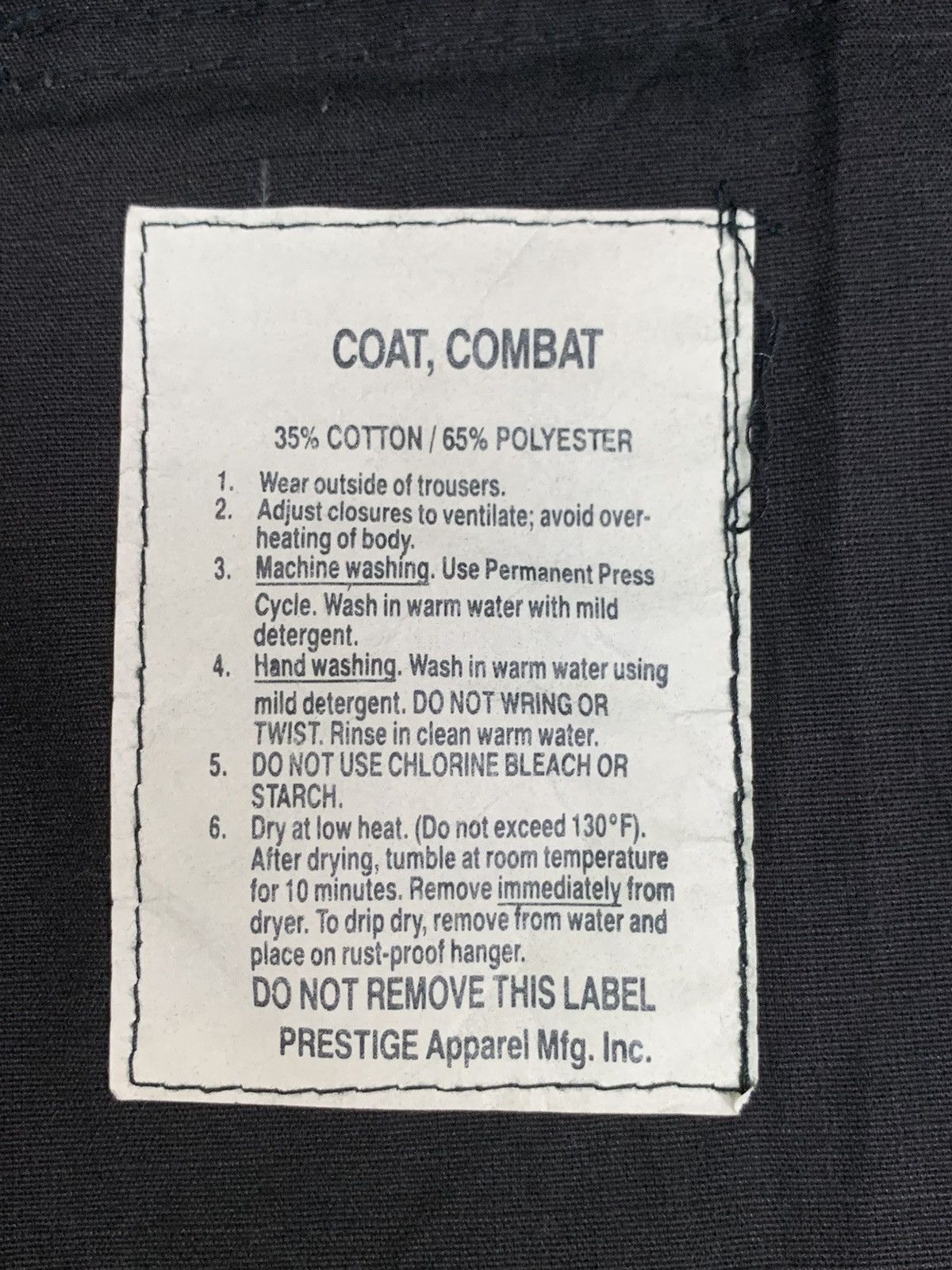 Other Rare Design Vintage US ARMY BLACK357 BDU Field Jackets Size US L / EU 52-54 / 3 - 5 Thumbnail