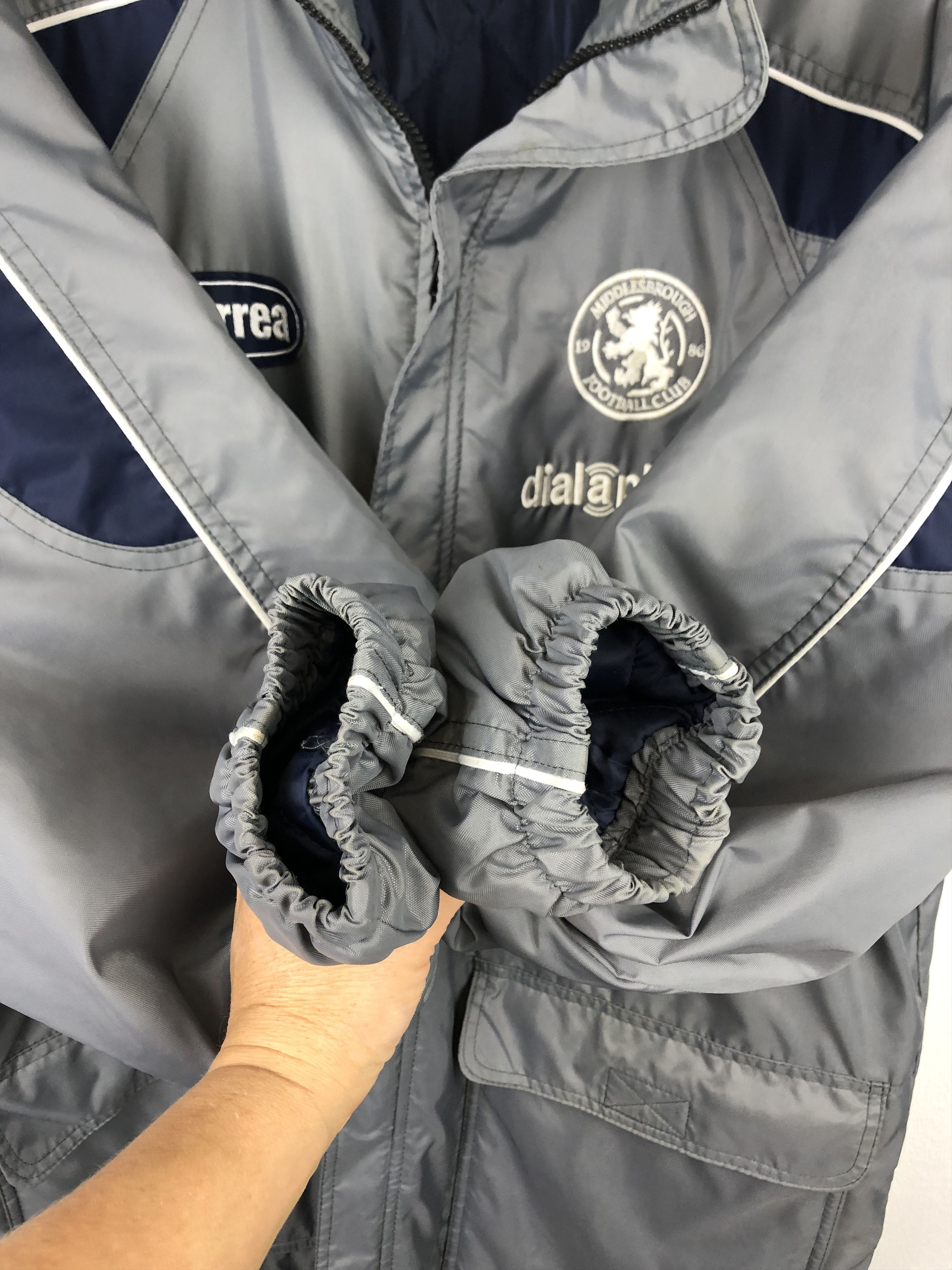 Vintage Vintage 90's Middlesbrough Football Jacket Soccer Warm Track Size US L / EU 52-54 / 3 - 5 Thumbnail
