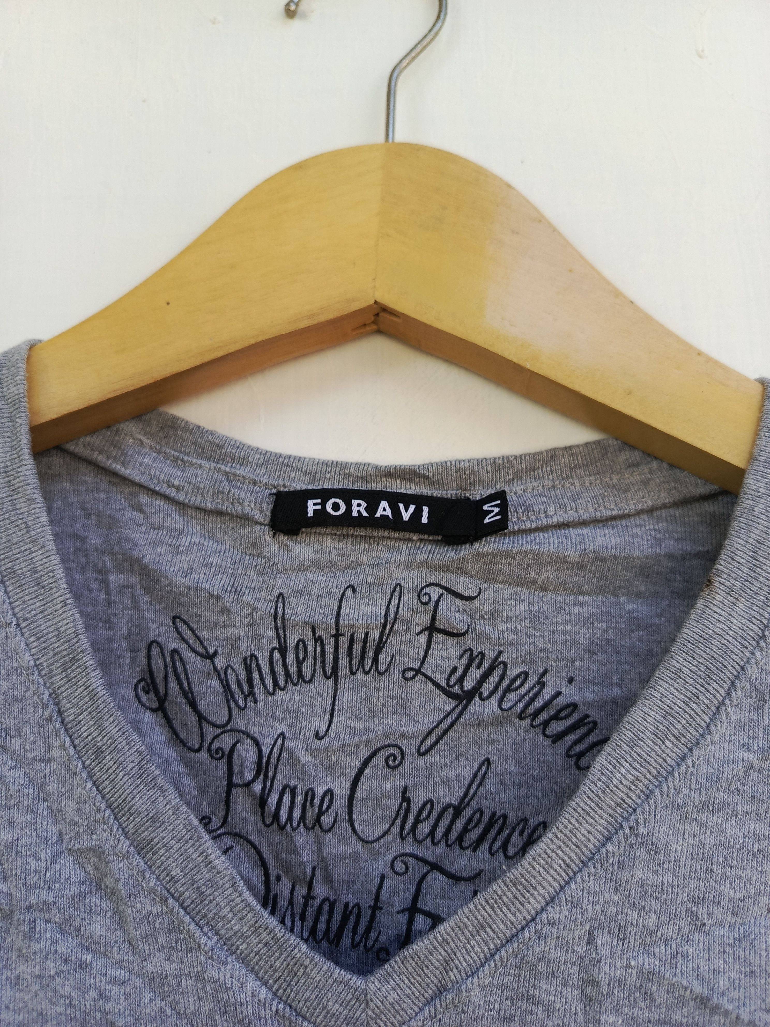 Japanese Brand Foravi wonderful experience tshirt Size M / US 6-8 / IT 42-44 - 3 Thumbnail