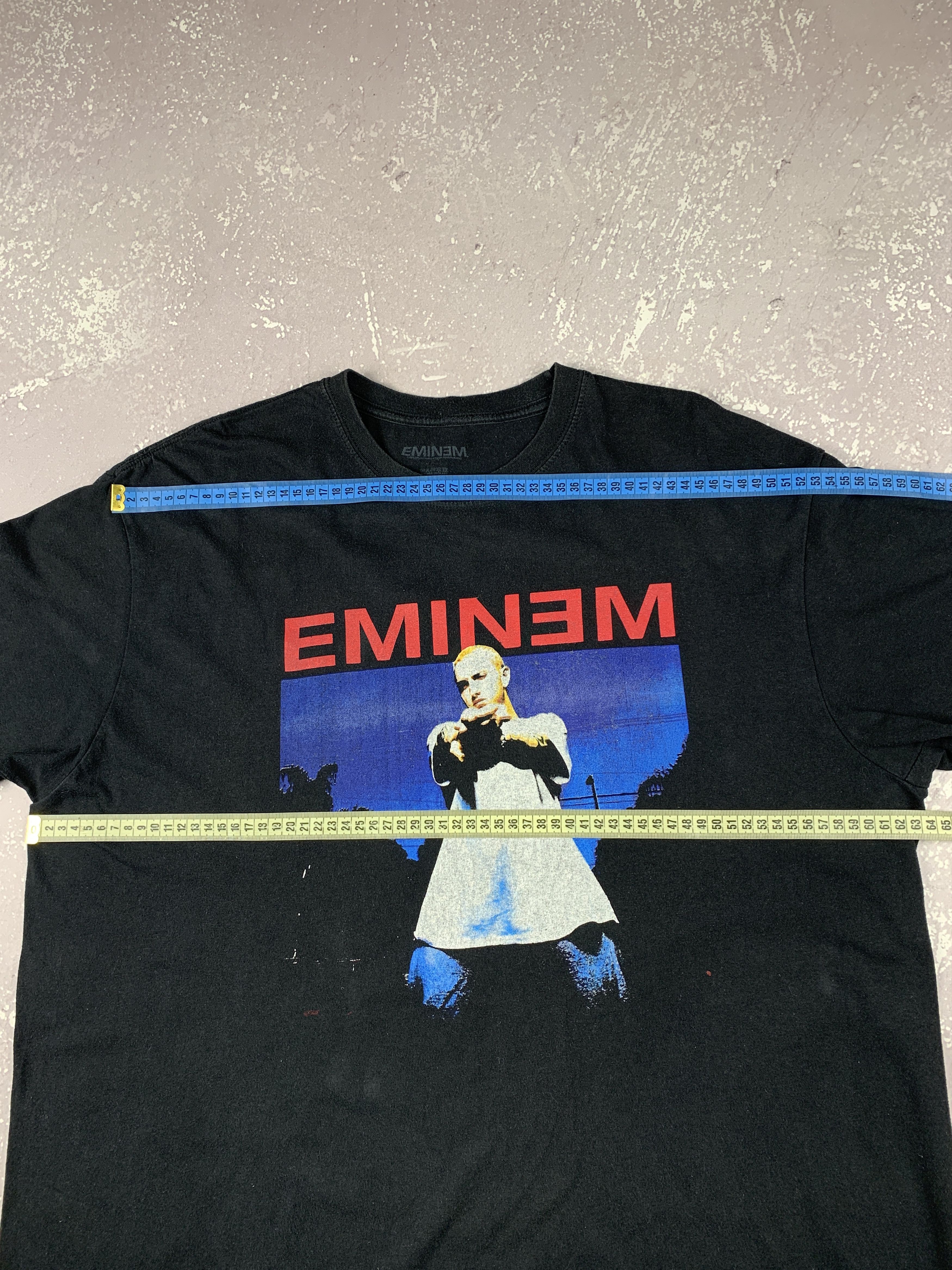 Band Tees Vintage Eminem Slim Shady Rap Tees T-Shirt L-XL Oversized Size US XL / EU 56 / 4 - 6 Thumbnail